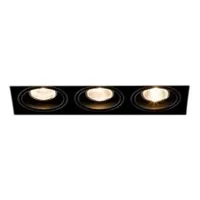 modular lighting -   spot encastrable mini multiple trimless noir